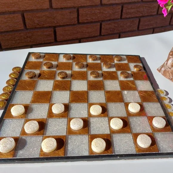 Chess & Checkerboard Big Set - Picture 9 of 10